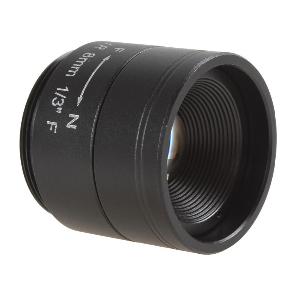 high definition ir cctv lens 8mm / f1.2 1/3" 1.3mp cs mount security cctv camera lens