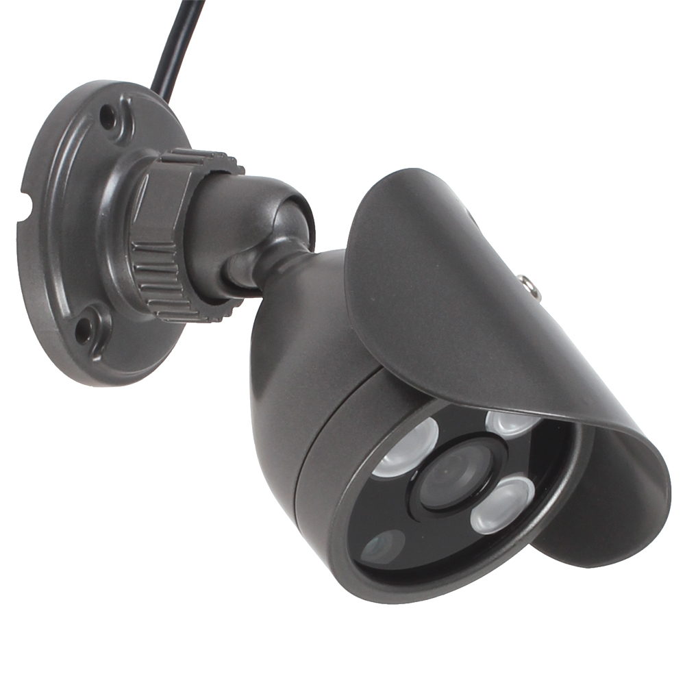 waterproof 1200tvl hd cctv camera 1/3" effio-e ccd 3.6mm 960h outdoor / indoor security surveillance camera with 3 ir leds