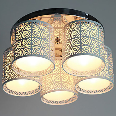ceiling lights 5 light, modern hollow metal glass painting ceiling lights 5 light, modern hollow metal glass painting