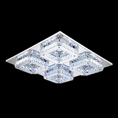 ceiling lights led crystal flush mount, 4 light, modern transparent electroplating stainless steel ceiling lights led crystal flush mount, 4 light, modern transparent electroplating stainless steel
