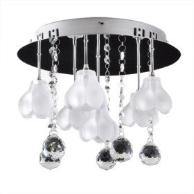 k9 crystal light shade 6-light celling light k9 crystal light shade 6-light celling light