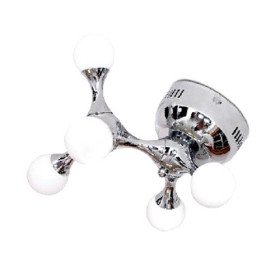 new 100w artistic flush mount with 5 lights in white globe (g4 bulb base) new 100w artistic flush mount with 5 lights in white globe (g4 bulb base)