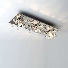 new k9 crystal flush mount with 3 lights in square new k9 crystal flush mount with 3 lights in square