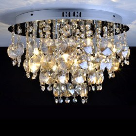 new modern crystal flush mount with 9 lights in round new modern crystal flush mount with 9 lights in round