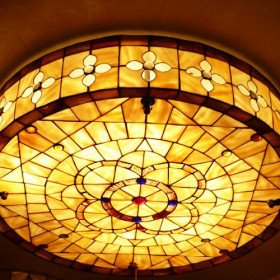 new selling tiffany style flush mount with 3 lights in round new selling tiffany style flush mount with 3 lights in round