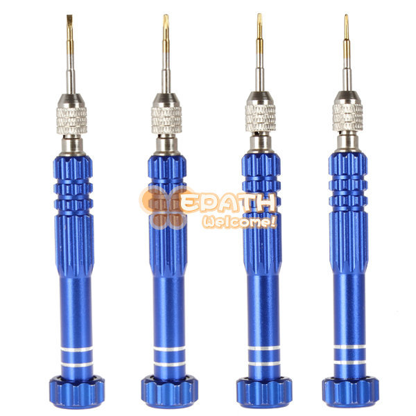 5-in-1 multi-function compact mini screw driver screwdriver tool set kit for iphone psp mobile cell phone / mp3 / mp4