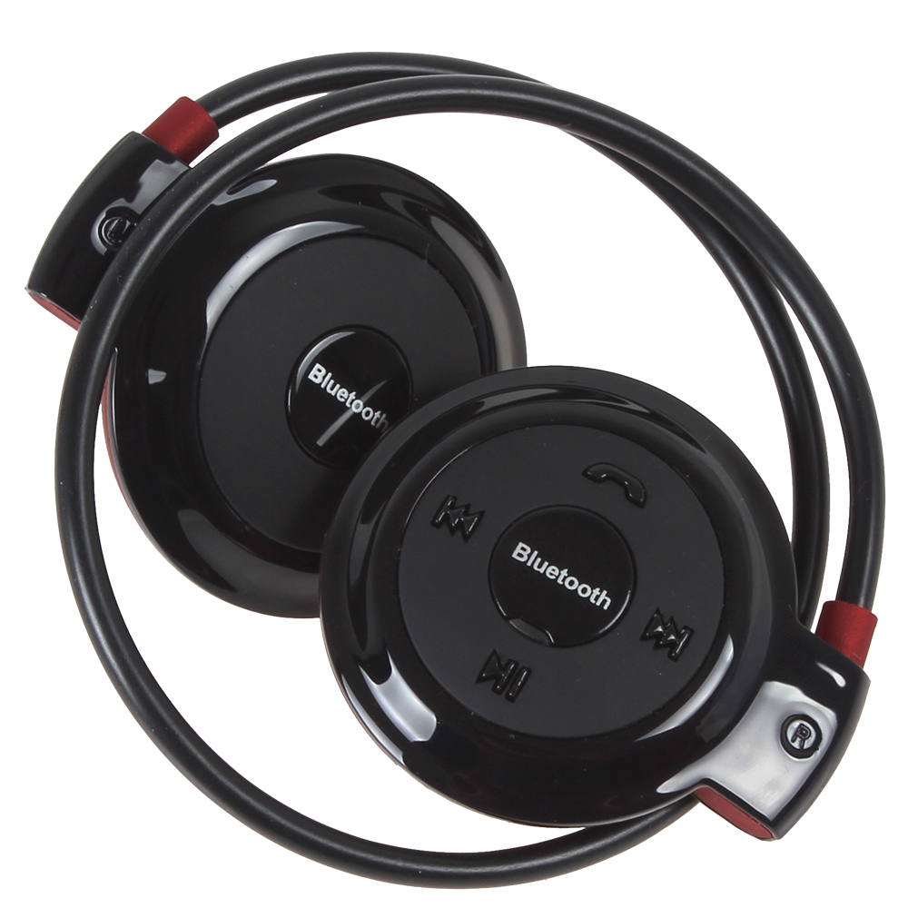 mini-503 sport wireless bluetooth hands earphone stereo bluetooth neckband headset headphones for mobile phone music / pc