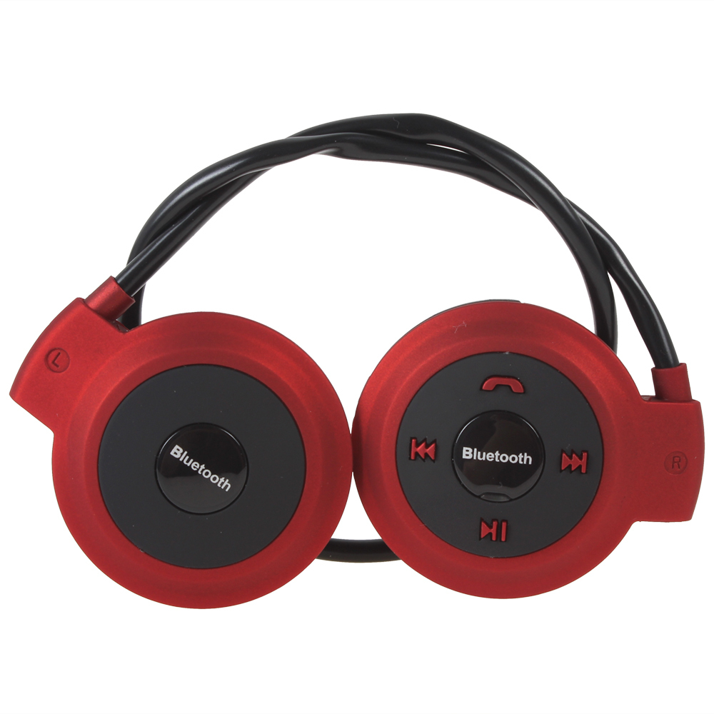 mini-503 sport wireless bluetooth hands earphone stereo bluetooth neckband headset headphones for mobile phone music / pc