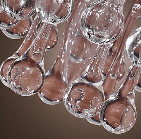 2015 40w modern chandelier crystal semi flunsh mount
