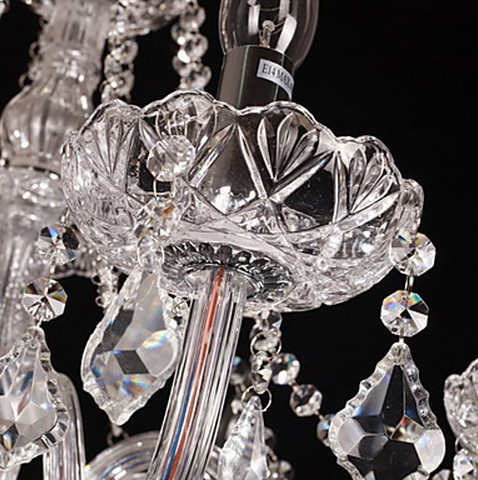 2015 8-light the style of palace glass chandelier with candle bulb