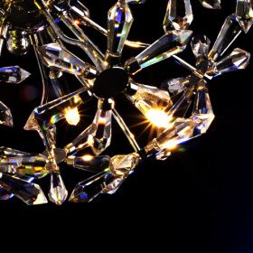 egypt imported crystal 8-light chandelier in ball shape