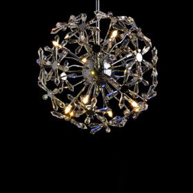 egypt imported crystal 8-light chandelier in ball shape
