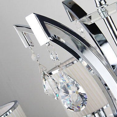 elegant luxury crystal 6 light chandelier