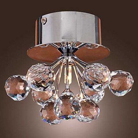 k9 crystal chandelier flush mount in floral shape (g4 bulb base) k9 crystal chandelier flush mount in floral shape (g4 bulb base)