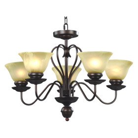 new 5-light glass chandelier new 5-light glass chandelier