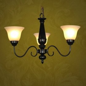 new black chandelier with 3 lights in classic style new black chandelier with 3 lights in classic style