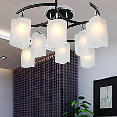 new modern chandelier with 8 lights in warm light new modern chandelier with 8 lights in warm light