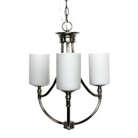 new stylish chandelier with 3 lights in white shade new stylish chandelier with 3 lights in white shade