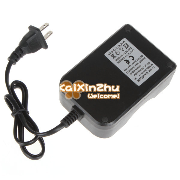 2-slot li-ion battery charger for 26650 18650 rechargeable lithium battery with led light