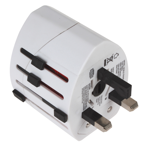 !! all in one universal international plug adapter 2 usb port world travel ac power charger adaptor with au us uk eu plug