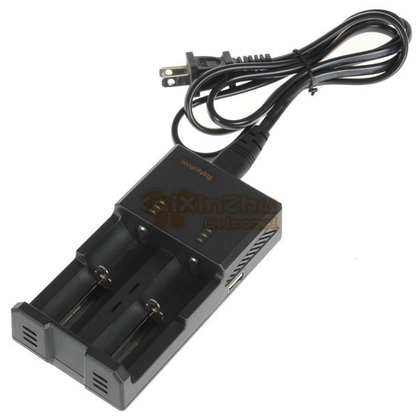 securitying intelligent 2-slot li-ion ni-mh ni-cd battery charger for 26650 18650 22650 aa aaa rechargeable battery cell phone