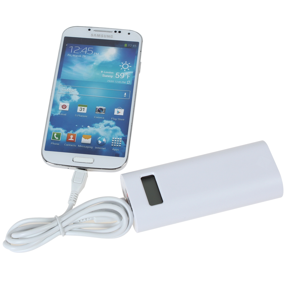 soshine e4s phone power bank usb / battery charger 18650 with lcd display for li-ion rechargeable battery mobile cell phone