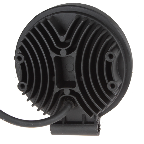 1600lm 24w high power round car offroad led working light off road led work lamp with 8x 3w bead leds for truck jeep atv boat