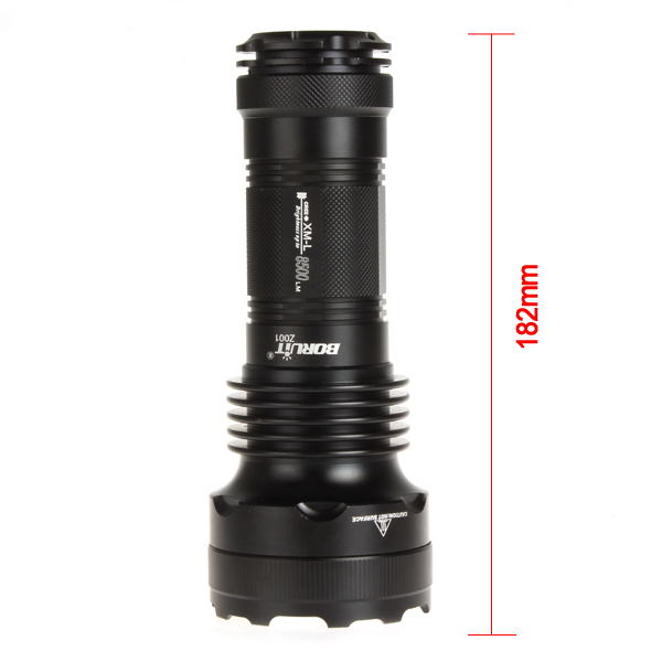 outdoor 4200 lumens super bright 7 x cree xm l xml t6 led flashlight torch 5 modes 18650 flash light