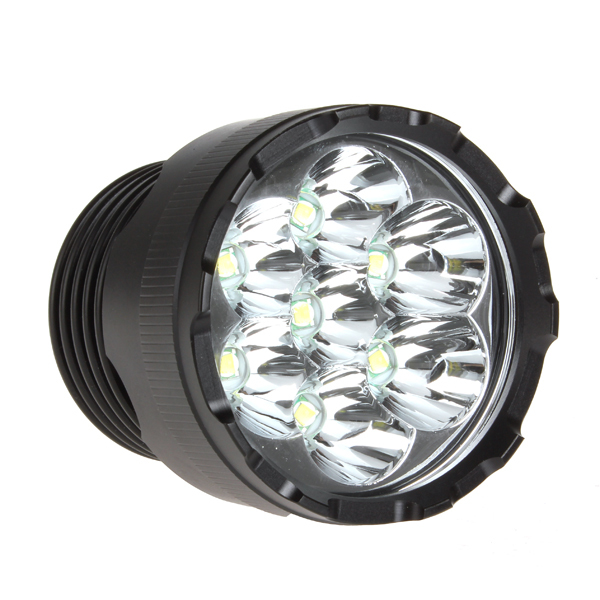 outdoor 4200 lumens super bright 7 x cree xm l xml t6 led flashlight torch 5 modes 18650 flash light