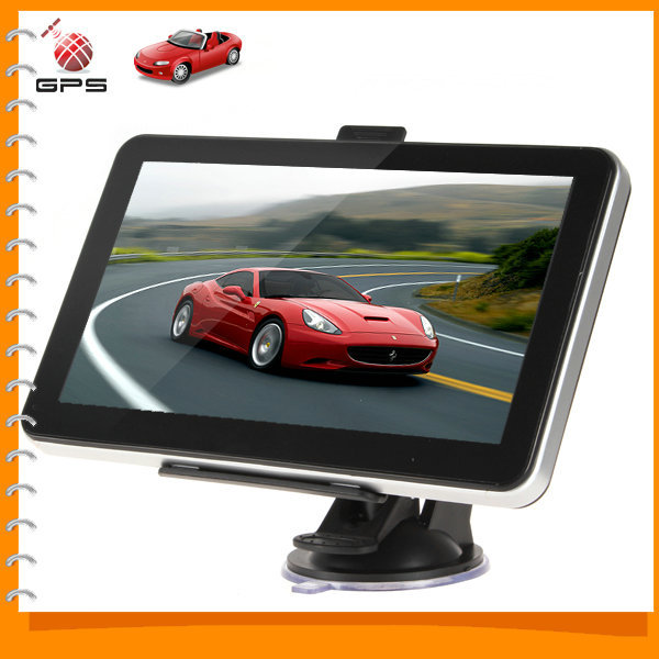 professional 7 inch tft lcd 4gb auto car gps navigation 7'' vehicle navigator system with fm radio mp3 mp4 usb sd