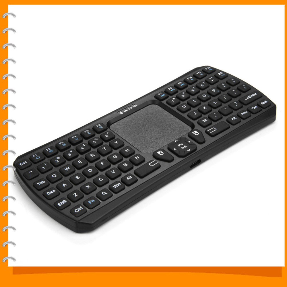 ibk-26 bluetooth wireless keyboard mouse mini silicone buttons keyboard touchpad for pc