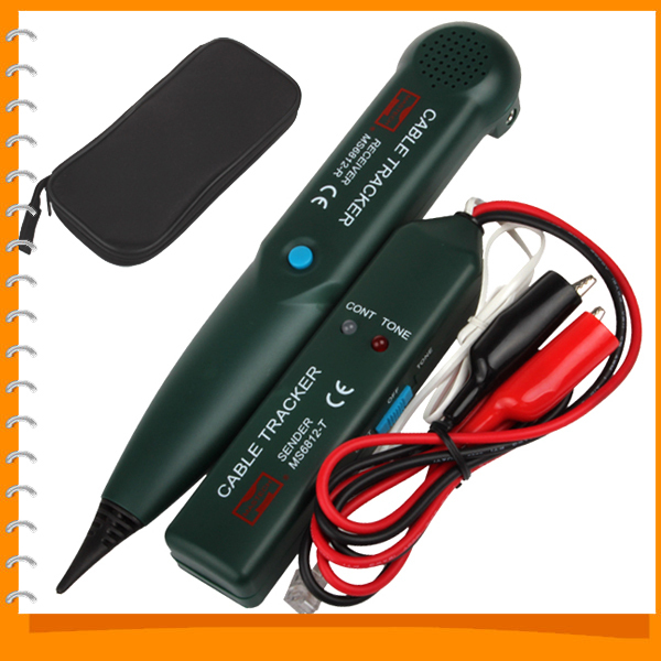 ms6812 network cable tracker tester tools & phone cable tester telephone wire line finder