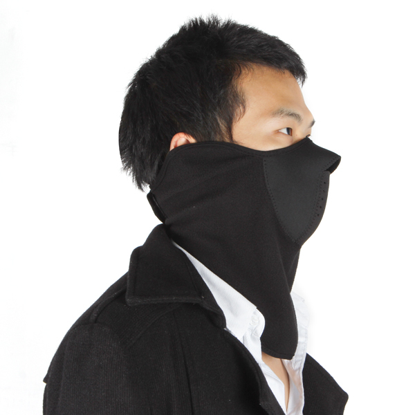 2pcs! bike bicycle cycling half face mask winter neck warmer for men women ski snowboard motorcycle