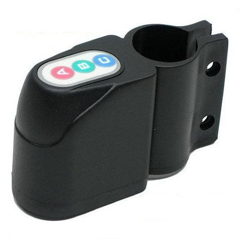! abs electric bike anti theft security alarm security bicycle steal lock 110db audible sound with password