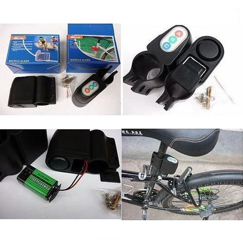 ! abs electric bike anti theft security alarm security bicycle steal lock 110db audible sound with password