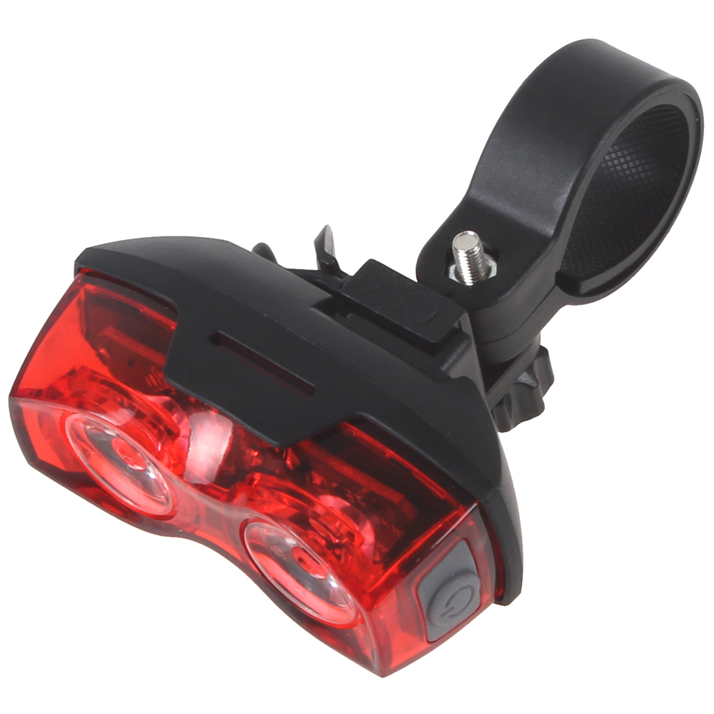 bsk-88 2 leds two eyes bike tail light lamp led cycling bicycle taillight bike handlebar back rear light for max safty warning