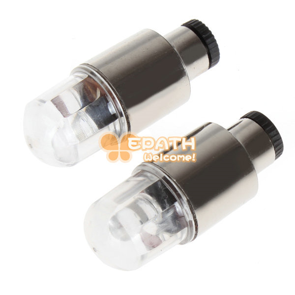 color-changing auto car wheel tyre tire valve cap flash led light lamps valv for bike bicycle motorcycle