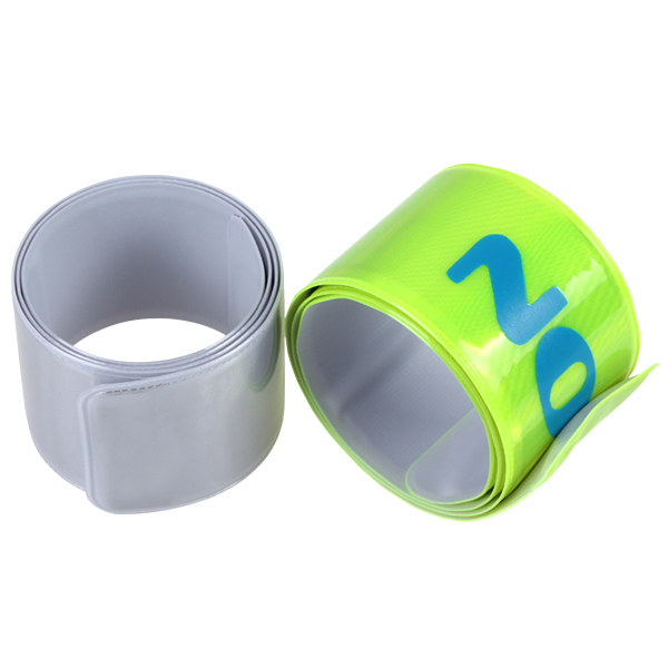 dazzling cycling reflective tape strips bike bicycle safety pant band leg strap belt night warning