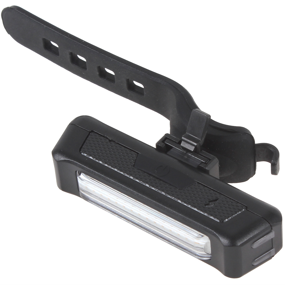 rpl-2261 waterproof usb rechargeable bike light led bike head light front bicycle lamp 100 lumens ( red / white light optional )