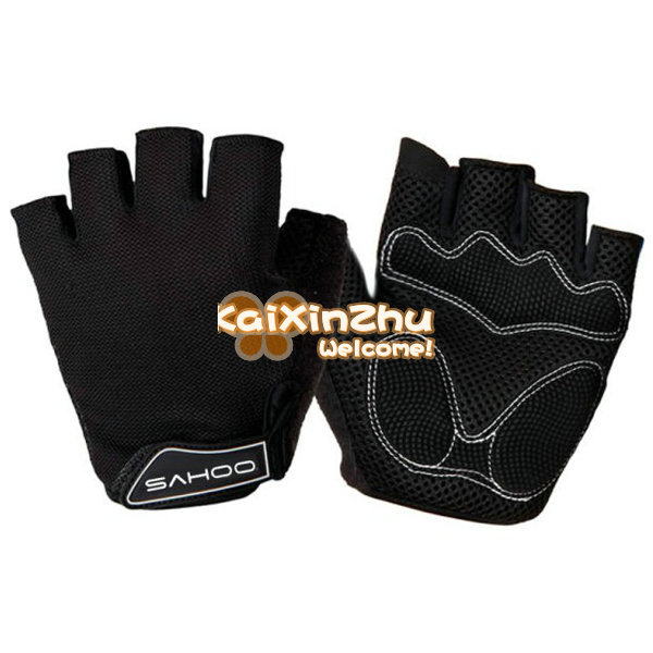 windproof shockproof mesh soft bicycle bike cycling half finger gloves winter warm outdoor riding men women gloves - m / l / xl