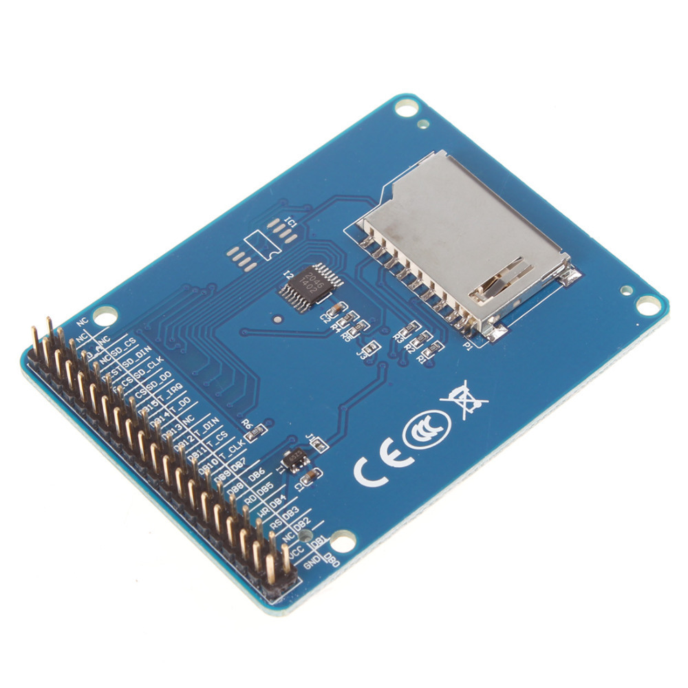 2.4 inch tft lcd display touch screen board ic module 65k color 320 x 240 ili9325 controller tft lcd module