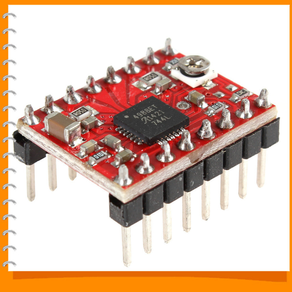 2pcs! a4988 3d printer stepper motor driver reprap driver module 2pcs! a4988 3d printer stepper motor driver reprap driver module