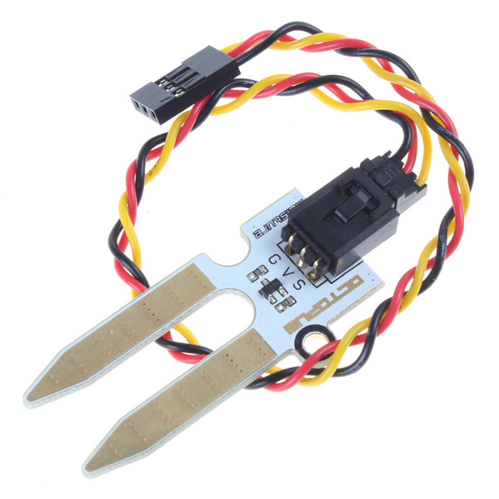2pcs! octopus soil moisture sensor brick water sensor module with analog sensor cable