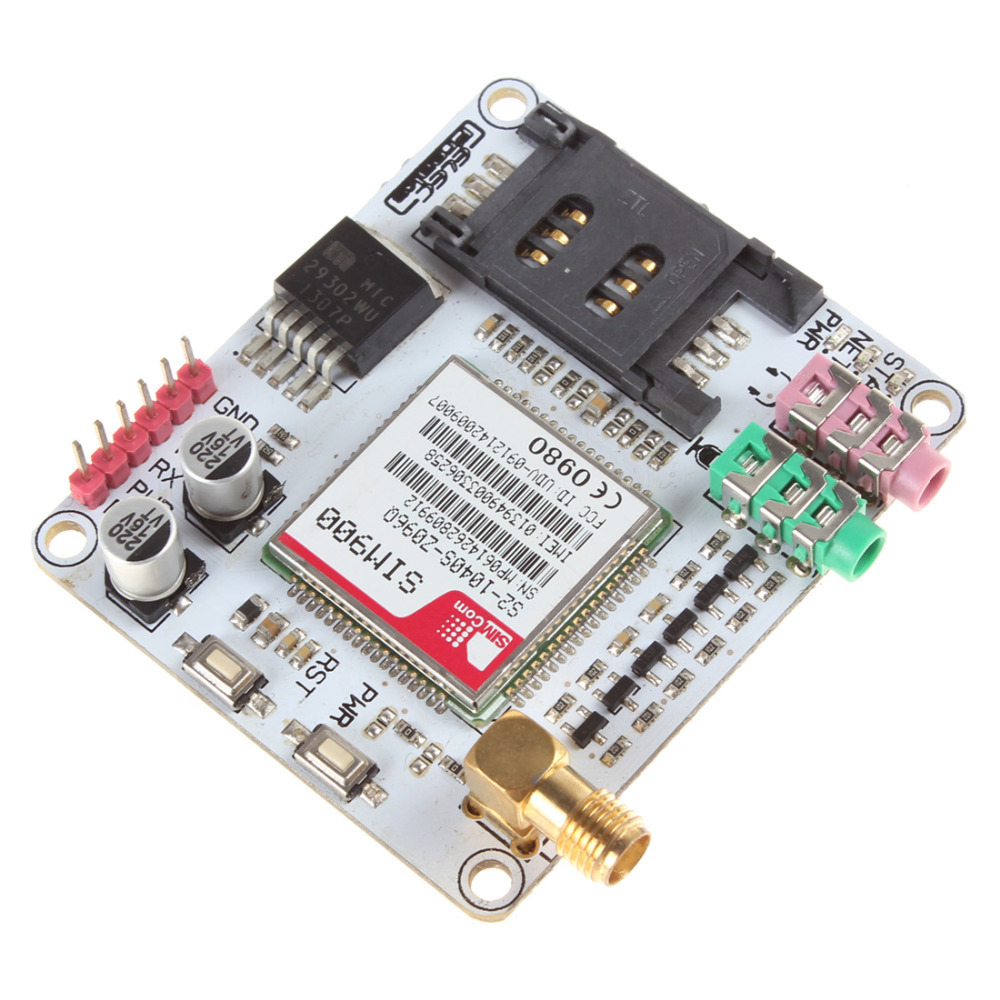 gprs / gsm module efcompro 4 frequency ultra compact wireless module board