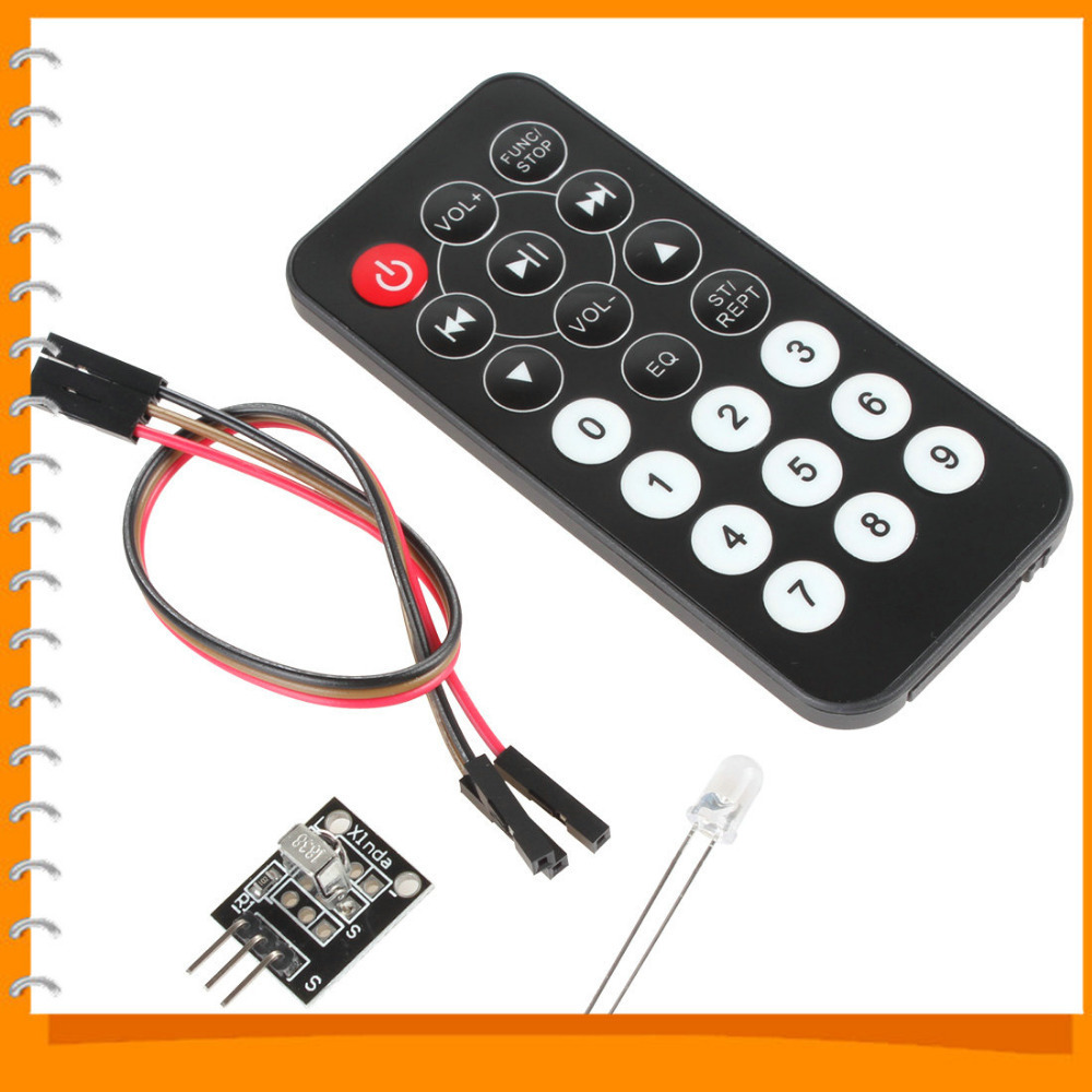 infrared ir wireless remote control module kits for with 21 function keys