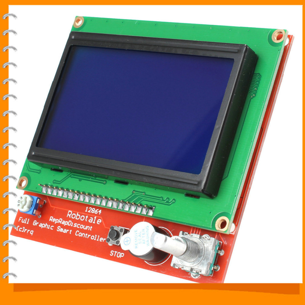 ramps1.4 lcd 12864 lcd control panel 3d printer smart controller reprap ramps extension accessories ramps1.4 lcd 12864 lcd control panel 3d printer smart controller reprap ramps extension accessories