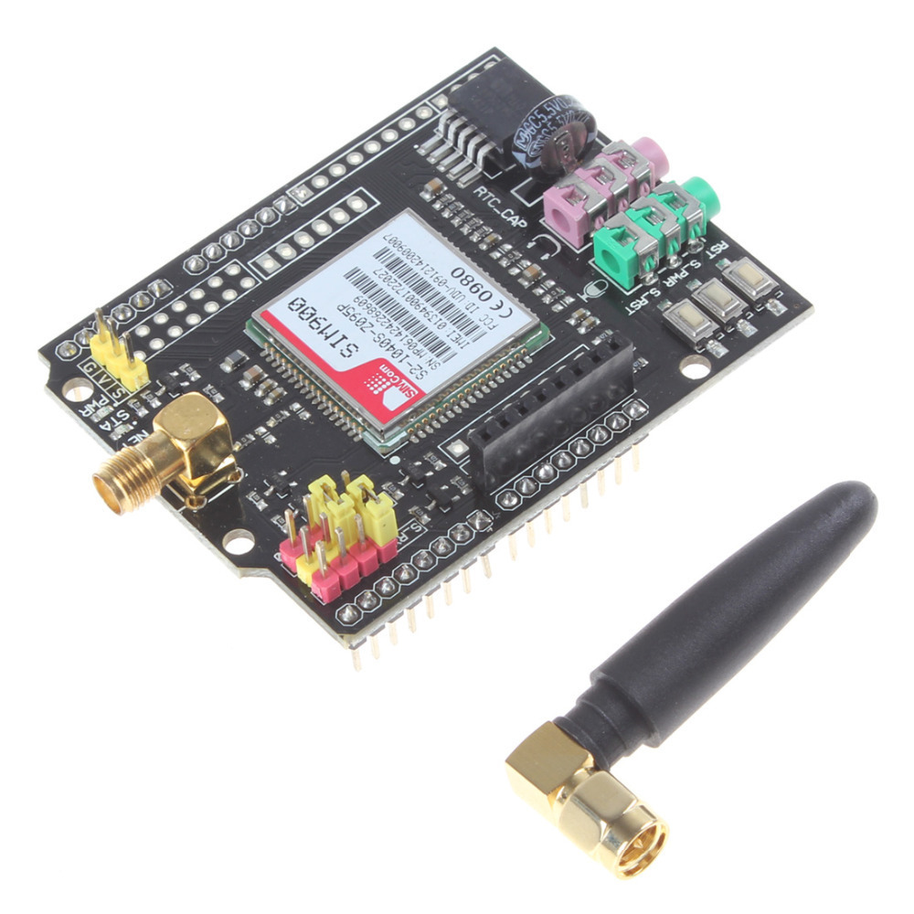 ultra compact & reliable wireless module gprs / gsm shield board - efcom shd-efcom