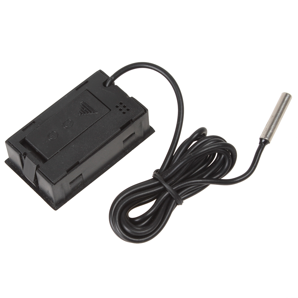 1.5'' inch lcd digital temperature meter controller for zer, indoor outdoor thermometer with 1 meter cable, !