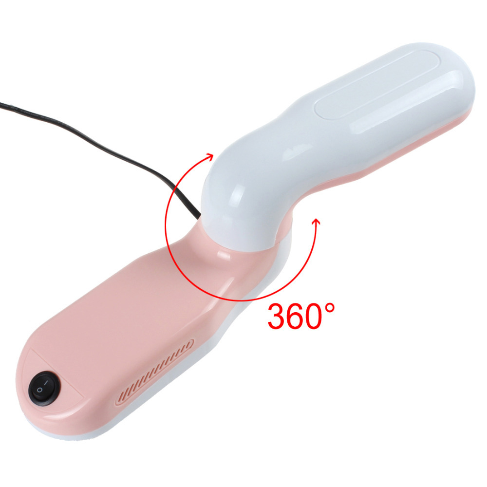 180 degrees rotatable 9w small mini nail dryer gel uv light lamp for home use and professional beauty nail salon nail art tools