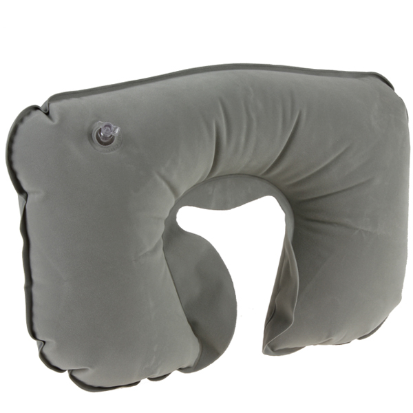 3 in 1 travel kit set inflatable air cushion neck pillow u shape rest pillow + eye mask + 2 ear plug